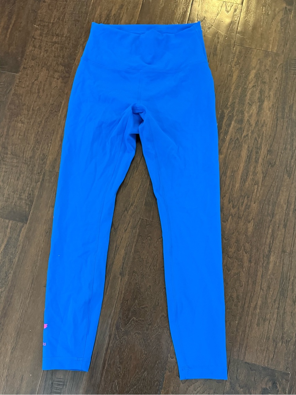 NEW Lululemon Wunder Train Blue Leggings Ed Curtis size 6